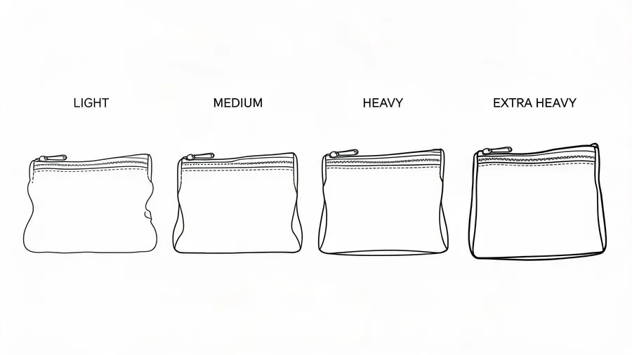 Diagram matching canvas cosmetic bag wholesale fabric weight to pouch format